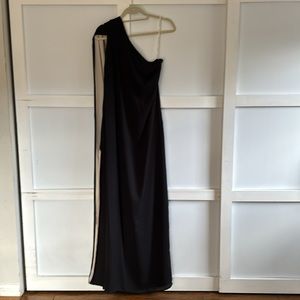 Halston Heritage one shoulder gown. New with tags.